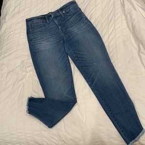 Madewell 10” High Rise Skinny Jeans